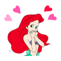 The Little Mermaid Animated Stickers
