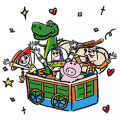 Toy Story Pop-Up Stickers Sticker for LINE & WhatsApp | ZIP: GIF & PNG