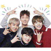 WINNER Sticker for LINE & WhatsApp | ZIP: GIF & PNG