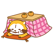 WINTER ☆ RASCAL WINTER ☆ RASCAL Sticker for LINE & WhatsApp | ZIP: GIF & PNG