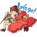 Whisper of the Heart Sticker for LINE & WhatsApp | ZIP: GIF & PNG