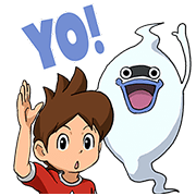 YO-KAI WATCH: Super Normal Stickers YO-KAI WATCH: Super Normal Stickers Sticker for LINE & WhatsApp | ZIP: GIF & PNG