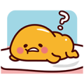 gudetama: Nice and Over Easy Sticker for LINE & WhatsApp | ZIP: GIF & PNG