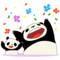pandakopanda Sticker for LINE & WhatsApp | ZIP: GIF & PNG