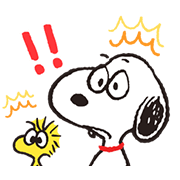 Animated SNOOPY★FUNNY FACES Sticker for LINE & WhatsApp | ZIP: GIF & PNG