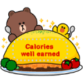 BROWN & FRIENDS Message Stickers BROWN & FRIENDS Message Stickers