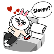 Brown & Cony in "My love from the Star" Brown & Cony in "My love from the Star" Sticker for LINE & WhatsApp | ZIP: GIF & PNG