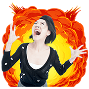 Emotional "S" - Beach Life Sticker for LINE & WhatsApp | ZIP: GIF & PNG