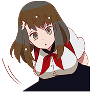 Gatchaman Crowds Insight Sticker for LINE & WhatsApp | ZIP: GIF & PNG