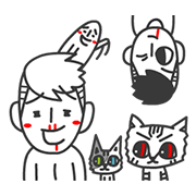 Jie Jie & Uncle Cat Climatic: First Try Jie Jie & Uncle Cat Climatic: First Try Sticker for LINE & WhatsApp | ZIP: GIF & PNG