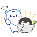 Koupenchan × Uetan Stickers Koupenchan × Uetan Stickers