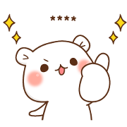 LINE MOBILE × bear and seal Sticker for LINE & WhatsApp | ZIP: GIF & PNG
