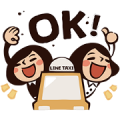 LINE TAXI × RisuDong Sticker for LINE & WhatsApp | ZIP: GIF & PNG
