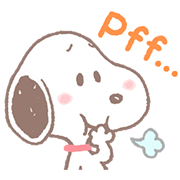 Lovely Snoopy Sticker for LINE & WhatsApp | ZIP: GIF & PNG