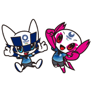 MIRAITOWA & SOMEITY TOKYO 2020 Stickers2 MIRAITOWA & SOMEITY TOKYO 2020 Stickers2 Sticker for LINE & WhatsApp | ZIP: GIF & PNG