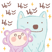Majory: Dreamy Space Sticker for LINE & WhatsApp | ZIP: GIF & PNG