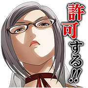 Prison School talking stickers Prison School talking stickers Sticker for LINE & WhatsApp | ZIP: GIF & PNG