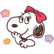SNOOPY & BELLE SNOOPY & BELLE Sticker for LINE & WhatsApp | ZIP: GIF & PNG
