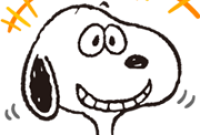 SNOOPY★FUNNY FACES Sticker for LINE & WhatsApp | ZIP: GIF & PNG