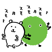 SUUMO × joke bear SUUMO × joke bear Sticker for LINE & WhatsApp | ZIP: GIF & PNG