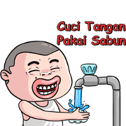 Siaga COVID-19 Sticker for LINE & WhatsApp | ZIP: GIF & PNG