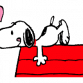 Snoopy Sticker for LINE & WhatsApp | ZIP: GIF & PNG