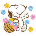 Super Spring Snoopy Animated Stickers Super Spring Snoopy Animated Stickers