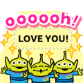 Toy Story 4 Message Stickers Sticker for LINE & WhatsApp | ZIP: GIF & PNG