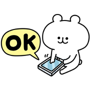 Yurukuma x LINE Surveys Yurukuma x LINE Surveys Sticker for LINE & WhatsApp | ZIP: GIF & PNG