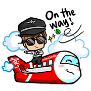 AirAsia Holiday Extravaganza AirAsia Holiday Extravaganza Sticker for LINE & WhatsApp | ZIP: GIF & PNG