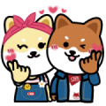 Boa is so happy to have Nini here! Sticker for LINE & WhatsApp | ZIP: GIF & PNG