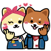 Boa is so happy to have Nini here! Sticker for LINE & WhatsApp | ZIP: GIF & PNG