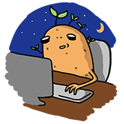 Buy123 - Potato Life Buy123 - Potato Life Sticker for LINE & WhatsApp | ZIP: GIF & PNG