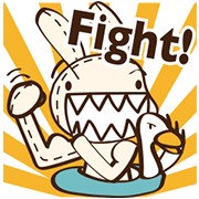 Buy123 TW x Foufou Ballet Sticker for LINE & WhatsApp | ZIP: GIF & PNG