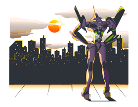 EVANGELION Vol. 2 EVANGELION Vol.2 Sticker for LINE & WhatsApp | ZIP: GIF & PNG