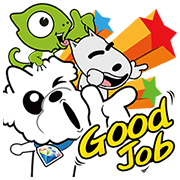 Greetings from allPay and Friends Greetings from allPay and Friends Sticker for LINE & WhatsApp | ZIP: GIF & PNG