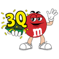 Irresistable M&M's with LINE Sticker for LINE & WhatsApp | ZIP: GIF & PNG