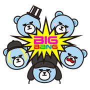 KRUNK  x  BIGBANG KRUNK x BIGBANG Sticker for LINE & WhatsApp | ZIP: GIF & PNG