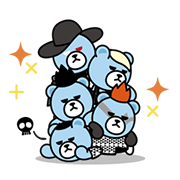 KRUNK × BIG BANG: Animated Stickers KRUNK × BIG BANG: Animated Stickers Sticker for LINE & WhatsApp | ZIP: GIF & PNG