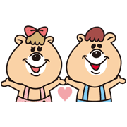 KUMATAN KUMATAN Sticker for LINE & WhatsApp | ZIP: GIF & PNG