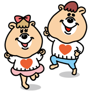 KUMATAN II KUMATAN II Sticker for LINE & WhatsApp | ZIP: GIF & PNG