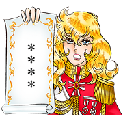 La Rose de Versailles Custom Stickers Sticker for LINE & WhatsApp | ZIP: GIF & PNG