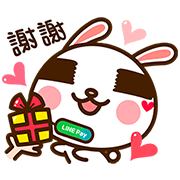 Labito and LINE Pay Sticker for LINE & WhatsApp | ZIP: GIF & PNG