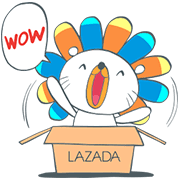 Laz, the Lion Invades LINE Laz, the Lion Invades LINE Sticker for LINE & WhatsApp | ZIP: GIF & PNG