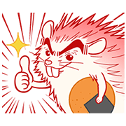 Meet Mizukichi Harita! Meet Mizukichi Harita! Sticker for LINE & WhatsApp | ZIP: GIF & PNG