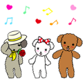 Moving Wancl & Friends Sticker for LINE & WhatsApp | ZIP: GIF & PNG