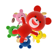 Petit Kuma Animated Stickers Sticker for LINE & WhatsApp | ZIP: GIF & PNG