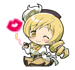 Puella Magi Madoka Magica Puella Magi Madoka Magica Sticker for LINE & WhatsApp | ZIP: GIF & PNG
