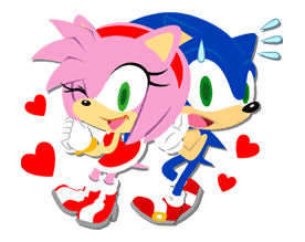 SONIC THE HEDGEHOG Sticker for LINE & WhatsApp | ZIP: GIF & PNG