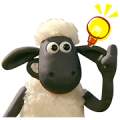 Shaun the Sheep Animated Stickers Sticker for LINE & WhatsApp | ZIP: GIF & PNG